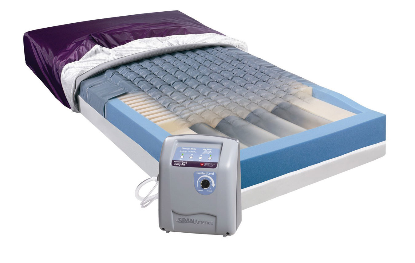 medline alternating pressure hospital bed mattress air pad